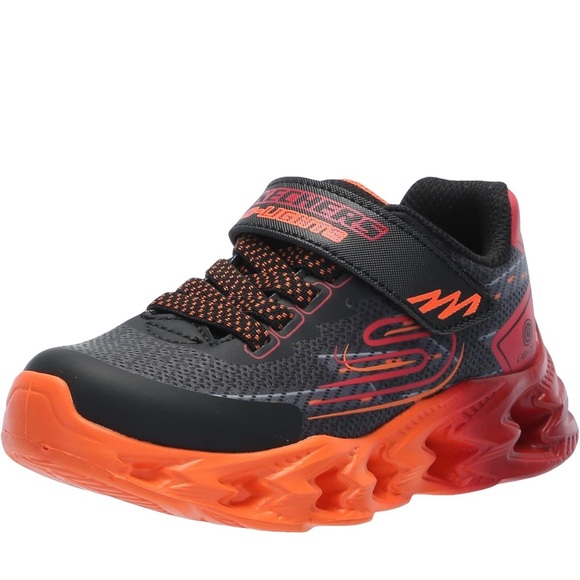 Skechers Boy's Vortex 2.0 Sneaker Size - 1 Little Kid - Lights - Picture 1 of 11
